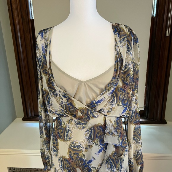 Twelfth Street Cynthia Vincent Abstract Floral Dress - Picture 4 of 8